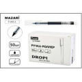Маленькое фото товара - Ручка-роллер 0.5 мм "DROPI" черная P-200-4 Proink. Вариант №1
