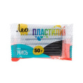 Фото товара - Пластилин  50гр. "Учись" черный LNMC-50 Лео