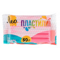 Фото товара - Пластилин 50гр. "Учись" розовый LNMC-50 Лео