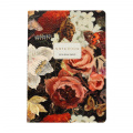Маленькое фото товара - Записная книжка А5  60л линейка "ФЛОРА.РОСКОШНЫЙ БУКЕТ/FLORA.LUSH BOUQUET" экокожа 7-60-1315/14 Bruno Visconti. Вариант №1