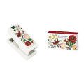 Фото товара - Набор степлер 24/6 26/6 + 400 скоб "ФЛОРА.ПИОНЫ" 46-0006 Bruno Visconti