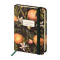 Фото товара - Блокнот А6 100л линейка "ФЛОРА.РАЙСКИЕ АПЕЛЬСИНЫ/FLORA.PARADISE.ORANGES" на резинке 3-478/22 Bruno Visconti