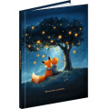 Фото товара - Записная книжка А6 64л "МАЛЬЧИК И ЛИС" глянц.лам. ЗК64-0780 Проф-Пресс