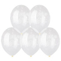 Фото товара - Шар шелкография кристалл 14" "Снежинки" 1103-3115 BELBAL