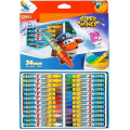 Фото товара - Мелки восковые 24цв EC21020 "Супер крылья/Super Wings" к/уп (1804856) Deli