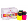 Маленькое фото товара - Набор акриловых красок  6цв 20 мл Декола флуоресцентные к/уп 4341100 Невская палитра. Вариант №1