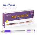 Маленькое фото товара - Ручка шариковая MC GOLD фиолетовая 0.5мм BMC-09 (235080) MunHwa. Вариант №1