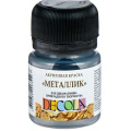 Маленькое фото товара - Акриловая краска металлик "Декола" 20 мл Серебро темное 4926962 Невская палитра. Вариант №1