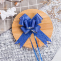 Фото товара - 31799 Бант-бабочка блеск 1,8 см (синяя), (Yiwu Fengxin E-commerce Co., Ltd)