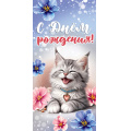 Фото товара - 5Д3065 С Днем рождения! (конверт для денег, текст, детский), (АВ-Принт)
