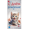Фото товара - 5Д3068 С Днем рождения! (конверт для денег, текст, детский), (АВ-Принт)