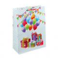 Фото товара - Пакет Бумажный 33,5*45*15 (XL) С Днем рождения! PXL-07-C2, (Huada Toy Co.,Ltd)