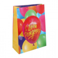 Фото товара - Пакет Бумажный 33,5*45*15 (XL) С Днем рождения! PXL-104468-HB3, (Huada Toy Co.,Ltd)