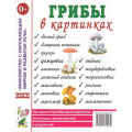 Маленькое фото товара - ЗнакомствоСОкрМиромИРазвРечи Грибы в картинках. Наглядное пособие для педагогов, логопедов, воспитателей и родителей (А4), (Гном и Д, 2024), Обл, c.28. Вариант №1