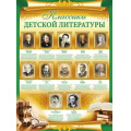 Фото товара - 0253800 Плакат "Классики детской литературы" (А2, текст), (ИмперияПоздр)