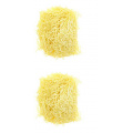 Фото товара - НБ2108 Бумажный наполнитель Желтый (2мм, 100гр, пастель), (МИЛЕНД)