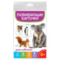 Маленькое фото товара - РазвивающиеКарточки Дикие животные (20 карточек) (от 0 лет), (Проф-Пресс, 2023), К. Вариант №1