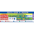 Фото товара - 003041 Плакат-полоска "Лента букв и звуков" (920*297мм), (МирОткр)