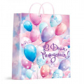 Фото товара - Пакет Бумажный 33,5*45*15 (XL) С Днем рождения! PXL-123178-BLN2, (Huada Toy Co.,Ltd)