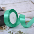 Фото товара - 49944 Лента упаковочная №54 (2,5см*22м, атласная, нефрит), (Yiwu Huanyun Weaving Belt Co., Ltd)