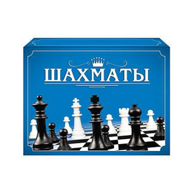 Большое фото товара - Настольная Игра Шахматы (мини-фигуры) (пластик) (в коробке) (от 6 лет) ИН-1613, (Рыжий кот), 11-118667. Вариант №1