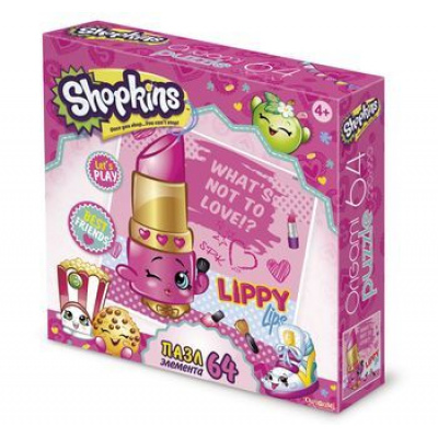 Большое фото товара - Пазлы 64 дет. Shopkins. Модная Липпи 02963, (ООО "Оригами"), 11-132811. Вариант №1