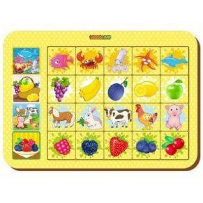 Большое фото товара - WoodLandToys Ассоциации (рамка вкладыш, дерево, от 3 лет) 093101, (ООО "СИБИРСКИЙ СУВЕНИР"), 11-144222. Вариант №1
