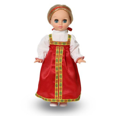 Большое фото товара - Кукла Эля в русском костюме (30,5см) В3189, (Весна), 11-152887. Вариант №1