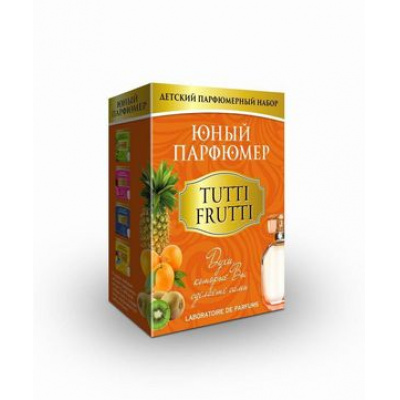 Большое фото товара - Набор Для Опытов Юный Парфюмер. TUTTI FRUTTI (компоненты для изготовления, в коробке, от 8 лет) 327, (ООО "Дельта"), 11-154023. Вариант №1