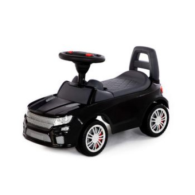 Большое фото товара - Автомобиль Каталка SuperCar №6 (со звуковым сигналом, черная, в коробке) 84613, (Полесье), 11-184673. Вариант №1