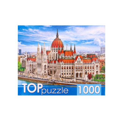 Большое фото товара - ПазлыTOPpuzzle 1000 дет. Венгрия. Здание парламента в Будапеште ГИТП1000-4133, (Рыжий кот), 11-185331. Вариант №1