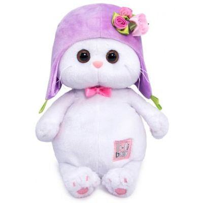 Большое фото товара - Budi Basa Мягкая Игрушка Кошечка Ли-Ли BABY в шапочке (20см, в подарочной коробке) LB-062, (ООО "МПП"), 11-189649. Вариант №1