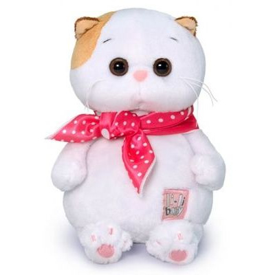Большое фото товара - Budi Basa Мягкая Игрушка Кошечка Ли-Ли BABY с косынкой (20см, в подарочной коробке) LB-051, (ООО "МПП"), 11-193544. Вариант №1