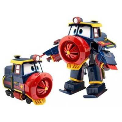 Большое фото товара - Robot Trains Робот-трансформер Виктор (10см) (пластик) (в коробке) (от 3 лет) 80168RT, (Silver Toys Manufactory Ltd), 11-197427. Вариант №1
