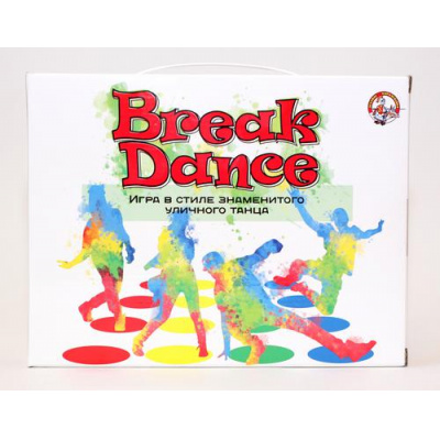 Большое фото товара - Настольная Игра Break Dance (игровое поле, рулетка, в коробке, от 5 лет) 04114, (ООО "Десятое королевство"), 11-197508. Вариант №1