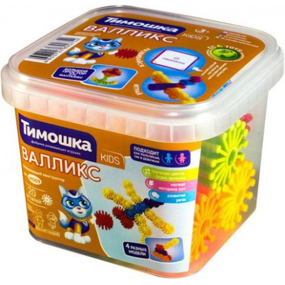 Большое фото товара - Конструктор Тимошка KIDS 20 дет. Валликс (в контейнере, от 3 лет) М009, (ИП Гусельников Т.А.), 11-202437. Вариант №1