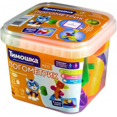 Большое фото товара - Конструктор Тимошка KIDS 21 дет. Логометрик (в контейнере, от 3 лет) М012, (ИП Гусельников Т.А.), 11-202438. Вариант №1