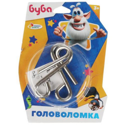 Большое фото товара - Играем Вместе Головоломка. Буба (металл, в блистере, от 3 лет) 2009K383-R, (Shantou Gepai Plastic lndustrial Сo. Ltd), 11-204380. Вариант №1