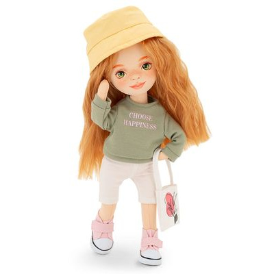 Большое фото товара - Мягкая Игрушка Orange Sweet Sisters Sunny в зеленой толстовке (cерия Спортивный стиль, 32см, в коробке) SS02-26, (Nanjing Meimei Toys Corporation), 11-206150. Вариант №1