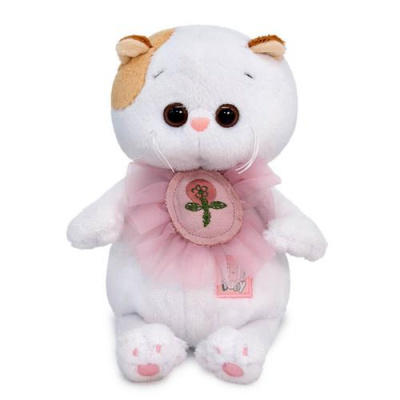 Большое фото товара - Budi Basa Мягкая Игрушка Кошечка Ли-Ли BABY в жабо (20см, в подарочной коробке) LB-099, (ООО "МПП"), 11-206521. Вариант №1