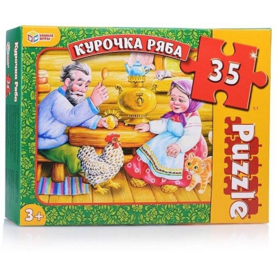 Большое фото товара - ПазлыМакси 35 дет. Умные Игры. Курочка Ряба 932624, (ООО "СИМБАТ"), 11-213099. Вариант №1