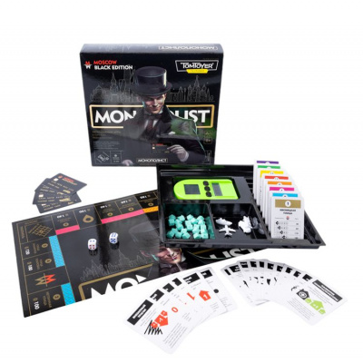 Большое фото товара - Настольная Игра TomToyer. Монополист. Black Edition (игровые элементы, правила, в коробке, от 8 лет) 05060, (ООО "Десятое королевство"), 11-222761. Вариант №1