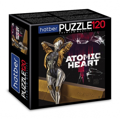Большое фото товара - Пазлы 120 дет. Atomic Heart (Premium) 120ПЗ5_30834, (Хатбер-М), 11-224339. Вариант №1