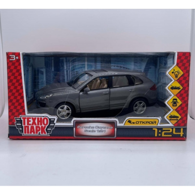 Большое фото товара - Модель Инерционная Технопарк 1:24 Porsche Cayenne Scale (18,7см, металл, пластик, свет, звук, открываются двери, багажник и капот, в коробке) 68241A, (Guangdong Caipo Technology Co., Ltd), 11-227030. Вариант №1