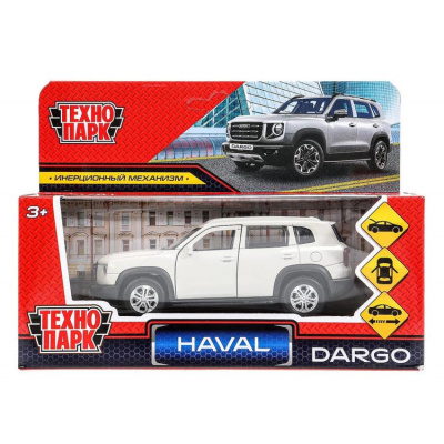 Большое фото товара - Модель Инерционная Технопарк Haval DARGO (12см, металл, открываются двери и багажник, серый, в коробке) DARGO-12-SR, (Shantou City Daxiang Plastic Toy Products Co., Ltd), 11-230179. Вариант №1