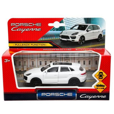 Большое фото товара - Модель Инерционная Технопарк PORSCHE CAYENNE (11см, металл, открываются двери, в коробке) 2307669-R2, (Huada Toy Co.,Ltd), 11-230240. Вариант №1