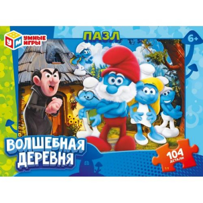 Большое фото товара - Пазлы 104 дет. Умные Игры. Волшебная деревня 009942, (ООО "СИМБАТ"), 11-230688. Вариант №1