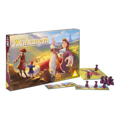 Большое фото товара - Настольная Игра Piatnik Лилипут (игровые элементы, правила, в коробке, от 6 лет) 775499, (Wiener Spielkartenfabrik Ferd, Piatnik & Sohne), 11-231026. Вариант №1