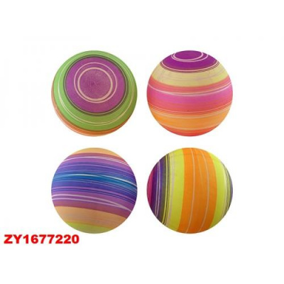 Большое фото товара - Мяч (22см, в ассорт., в сетке) ZY1677220, (Huada Toy Co.,Ltd), 11-233209. Вариант №1