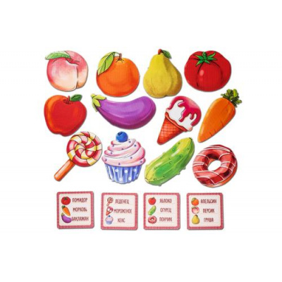 Большое фото товара - Smile Decor Картонвиль. Я играю в магазин (16шт., от 3 лет) П2140, (ИП Монжаев С.М.), 11-233278. Вариант №1